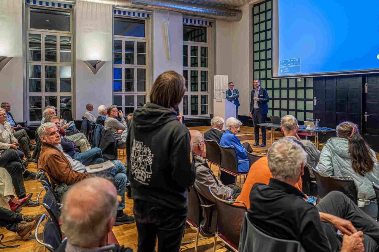 Frage aus dem Publikum am 4. Forums-Treff 2025 in Zürich