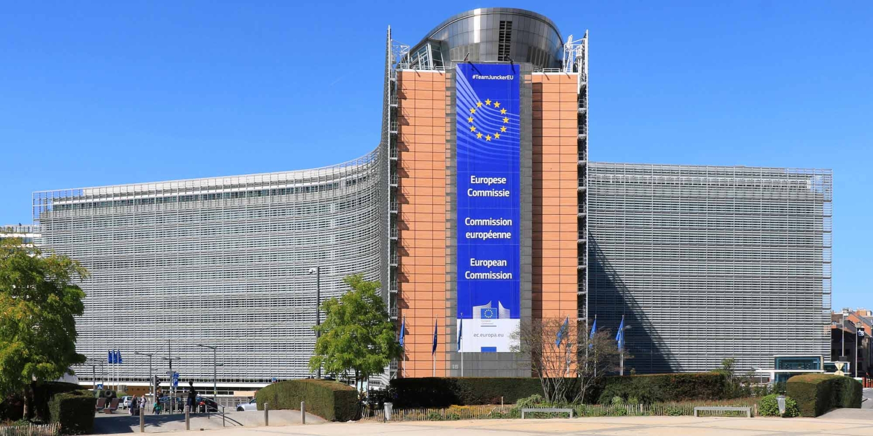 Ansicht des Berlaymont-Gebäudes