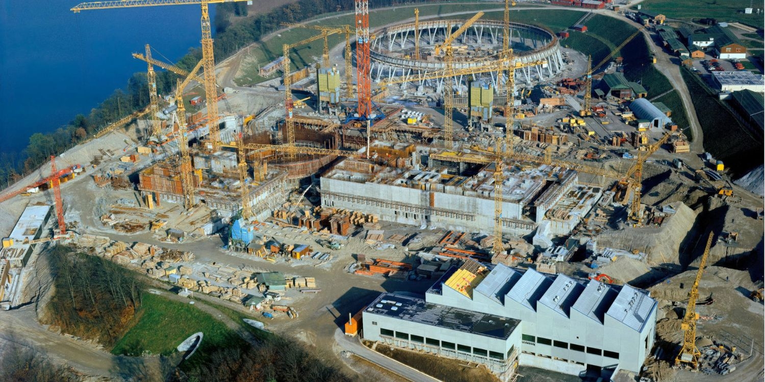 Leibstadt Kernkraftwerkbau 
