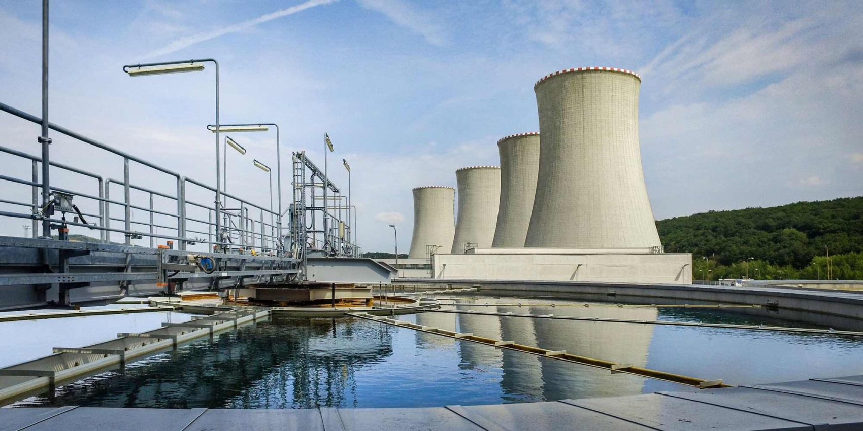 Anlagen der Kernkraftwerkseinheiten 3 und 4 in Mochovce